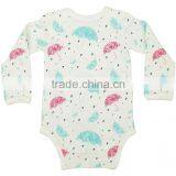 Organic 2017 High Quality Newborn Baby Bodysuits With Cute Baby Clothes for Nightsuit and 100% Soft Babys Romper thumbnail-2