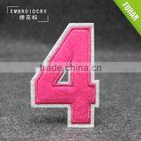 Chenille Number Embroidered Label and Embroidery Patch for Clothing thumbnail-4