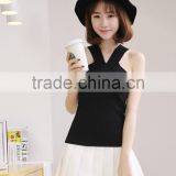 Wholesale Women Tank Tops Sexy Unique T-shirt Vest New Design Girls Sexy Tops thumbnail-2