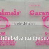 Good Washable Label Transfer for Kid's Clothing