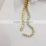 Shiny Copper Golden Silver Base Cupchain Fashion Crystal Elements thumbnail-1