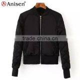 Alli Baba Black Custom Quilted Windproof Fleece Men Coat thumbnail-1