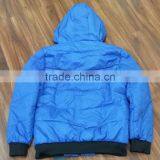 Cheap Padded Double Zipper Jacket Stock Clothes Wholesale thumbnail-2