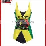 Fast Delivery Cut Out Racerback Couples Swimwear thumbnail-4
