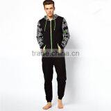 PA0042A Print Sleeve Adult Onesie Jumpsuit Pyjamas thumbnail-1