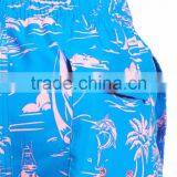 New Design Pattern Custom Print Island Scenic Swim Trunks With Lined Keen Length 100% Polyester Board Shorts thumbnail-4