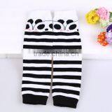 Baby Leg Warmers White And Black Kids Cotton Legging Warmers thumbnail-2