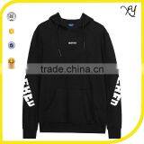 2017 Custom Printed Mens Cotton Hoodies Sweatshirt Pullover With Embroidered Logo thumbnail-2