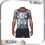 Dye Sublimation Over All Tshirt Printing Superman Print T-shirt for Men thumbnail-2