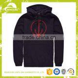 Wholesale Custom Printed Mans Cowl Neck Hoodies thumbnail-1