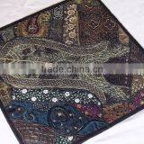 Designer Interior Decoration Ethnic Sari Pillow 26" thumbnail-2