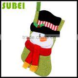 Flashing Christmas Decoration Socks,high-grade Christmas Applique Stockings