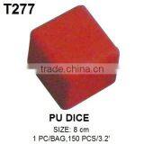 2pcs Plastic Inflatable Dice Soft Cubes Dot Dice thumbnail-4