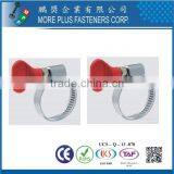 Made in Taiwan Strong Stainless Steel Schlauchklemmen Flexible Butterfly Handle Type Hose Clamp thumbnail-2