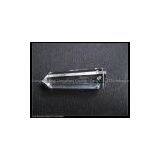 Natural Clear Crystal Point Wand, Clear Quartz Point thumbnail-3