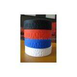 Embossed Silicone Wristband thumbnail-1