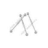 High - Polished Beautiful 316l Surgical Steel Ear Industrial Barbell Jewelry For Wedding thumbnail-1