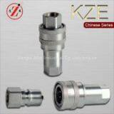 KZE Carbon Steel Double Shut-off Quick Release Disconnects