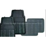 Black rubber car floor mats/2015 new design car mat