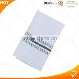 Premium Bistro Napkin 100% Spun Polyester Napkin With Strip