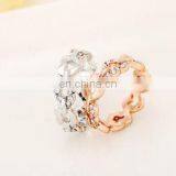 Elegant AAA CZ Diamond Heart Alloy Rings for Women Wedding Engagement Vintage Ring Zirconia Bijoux High Quality Alloy Ring thumbnail-3