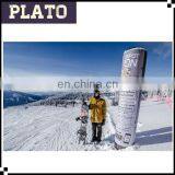 Skiing Event Advertising Inflatable Pillar With Led Light Blow up Stand Tube for Branding thumbnail-1