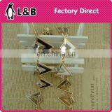 New Popular High Quality Delta Shape Designer Garment Chain