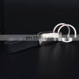 Double Ring Leather Keychain Laser Pointer Keychain thumbnail-4