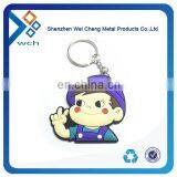 Logo Printed Promotional Silicone Keychain