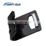 Hot Sale Flat Hook 2" Black Powder Coated Metal Flat Hook thumbnail-2