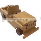 Wooden Open Jeep