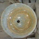 Blue Onyx Sinks, Blue Onyx Wash Basins, Nature Stone Bathroom Sinks thumbnail-2