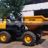 all Terrain vehicle diesel operated FCY50 Loading capacity 5 tons site dumper truck for export