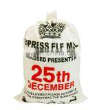 Bags 2019 Year Merry Christmas Gift New Large Canvas Merry Christmas Music Forest Stocking Gift Storage Bag Navidad Noel thumbnail-4