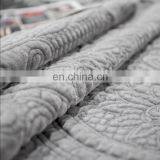 China Factory Custom Queen Size Dark Grey Mandala Embroidered Quilt Cover/Bedding Set thumbnail-5