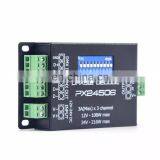 PX24506 DMX 512 Decoder Driver 9A DMX 512 Amplifier 12V 24V Led DMX512 Controller for RGB LED Strip Lights thumbnail-5