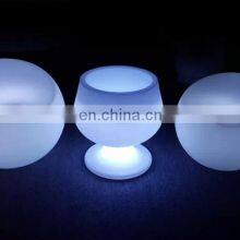 Wholesale Outdoor Led Bar Seat Lighting Changing Plastic Chair Illuminated Led Drum Stool thumbnail-4