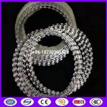 Spiral Coil Anti Rust Razor Blade Barb Wire Cros Type And Iron Wire Material Inside From China thumbnail-4