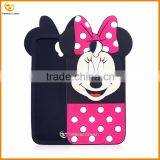 China Supplier Cute Cartoon Silicone Back Cover Case for Alcatel OT6037 thumbnail-4