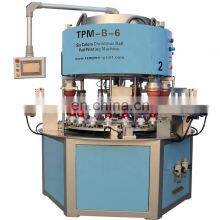 Automatic Multi-color Christmas PVC Scccer Balls Rotate Pad Printer Printing Machine