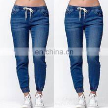 S-5XL Wholesale Brand Women's Summer Stretch Slim Plus Size Jeans Custom Denim Custom Denim thumbnail-3