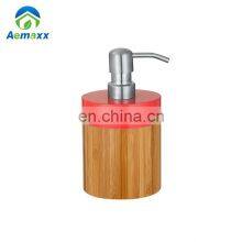 Natural Bamboo Liquid Soap Dispenser for Hotel thumbnail-5