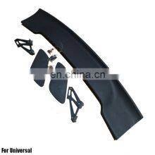 ABS Primer Painted Back Rear Spoiler Lip Wing For Universal Car Rear Spoiler With Light thumbnail-1