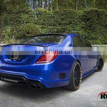 RUNDE W222 WD Style Car Bumper Car Full Body Kit For 2014-2017 Mercedes S-Class W222 thumbnail-3