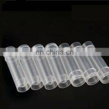 PE/PP/PS Plastic Flat Bottom Test Tube With Screw Cap thumbnail-3