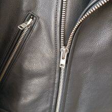 NEW ARRIVAL 2022AW MEN'GENUINE COWHIDE LEATHER MOTO JACKET thumbnail-4