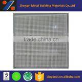 Square Aluminum Ceiling Panel With Circle Cut Out thumbnail-1
