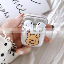 Cute Cartoon Clear PC Case For Airpods 1 2 Wireless Headphone Shockproof Box For Apple Air Pods thumbnail-3