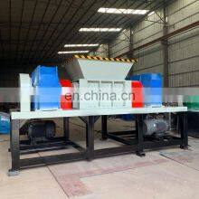 Tyre Shredder Plant Waste Tire Recycling Plastic Crushing Machine Wood Shredder Mulchers Small Tire Shredder thumbnail-2
