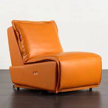 Nordic Family Single Functional Sofa Sofa Chair Modern Leather Art Leisure Single Chair Coffee Chair thumbnail-4